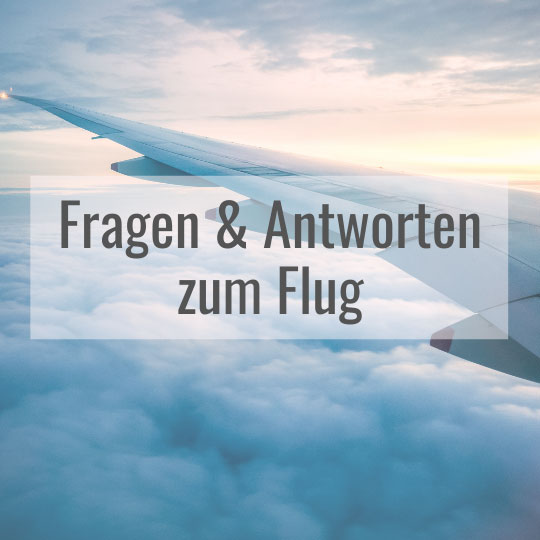 Fragen zum Flug